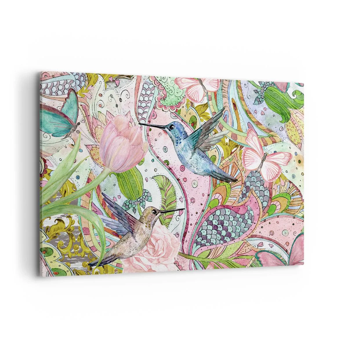 Obraz na plátně - Zamotané do lián - 100x70 cm