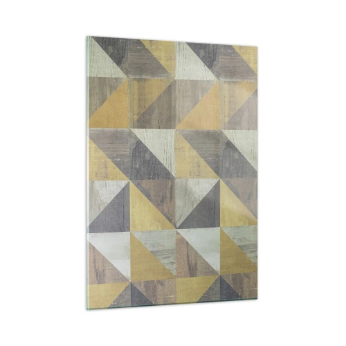 Obraz na skle - V úhlu trojúhelníku - 50x70 cm