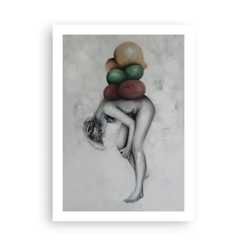 Plakát - Břemeno života - 50x70 cm