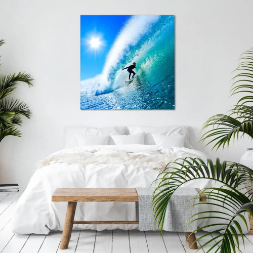 Obraz na plátně - Přes velký blankyt - 60x60 cm