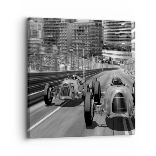 Obraz na plátně - Kdysi dávno v Monte Carlu - 30x30 cm