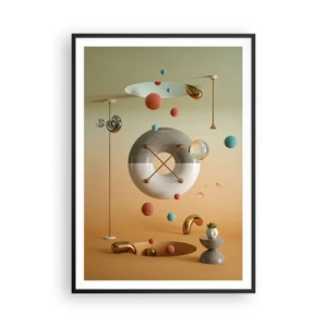 Plakát v černém rámu - Vše je možné - 70x100 cm