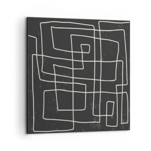 Obraz na plátně - Není to tak jednoduché - 50x50 cm