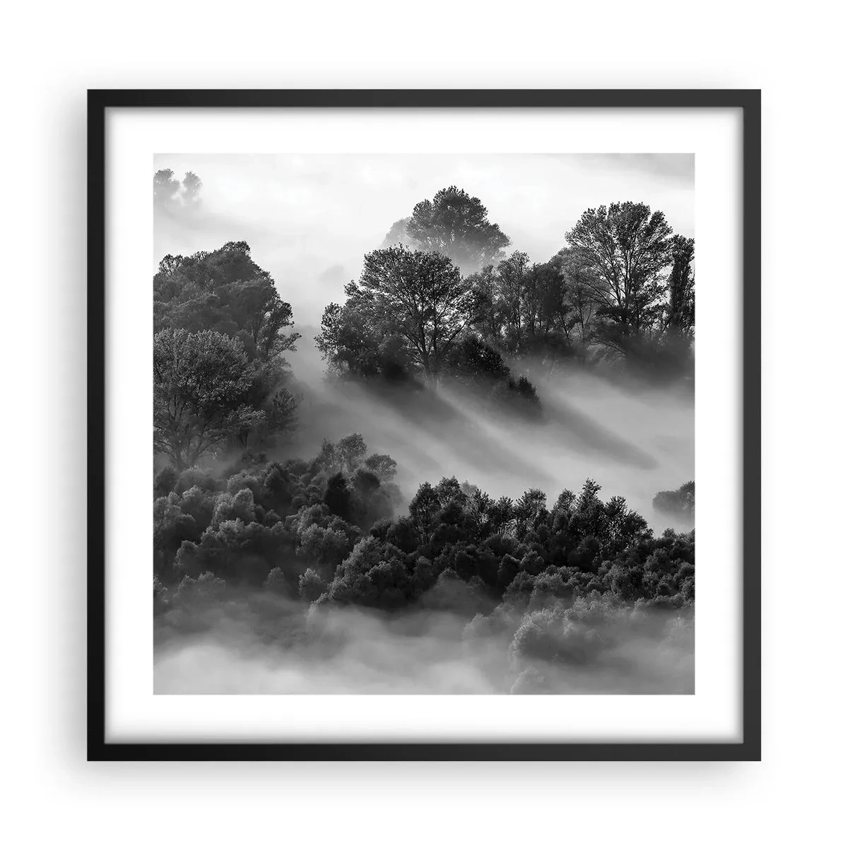 Plakát v černém rámu - Probouzení ze spánku - 50x50 cm