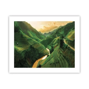 Plakát - Vietnamské údolí - 50x40 cm