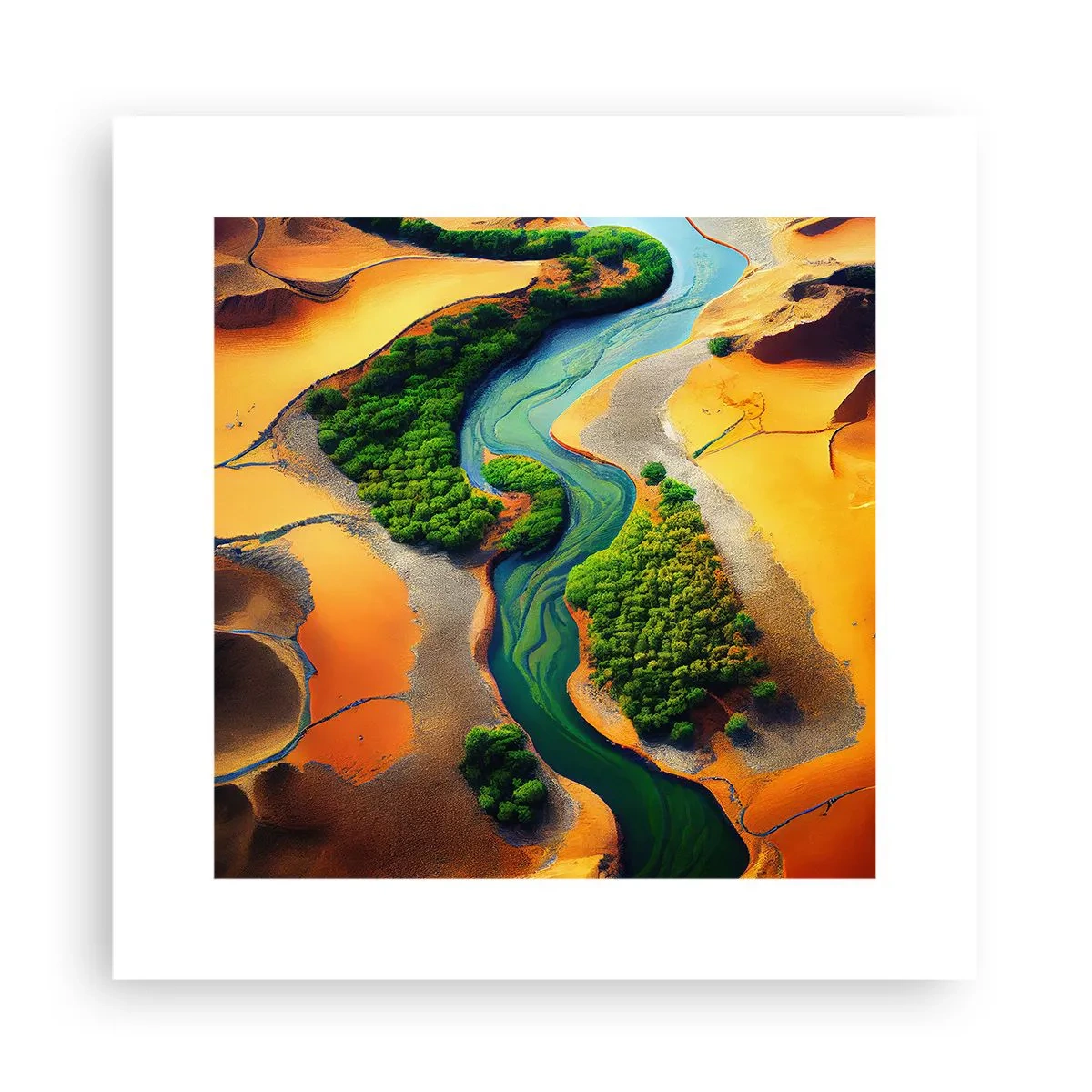 Plakát - Životodárná řeka - 30x30 cm