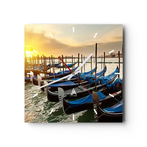 Nástěnné hodiny - Než nastane zmatek - 40x40 cm