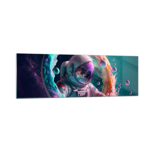 Obraz na skle - Hvězdná brána - 160x50 cm