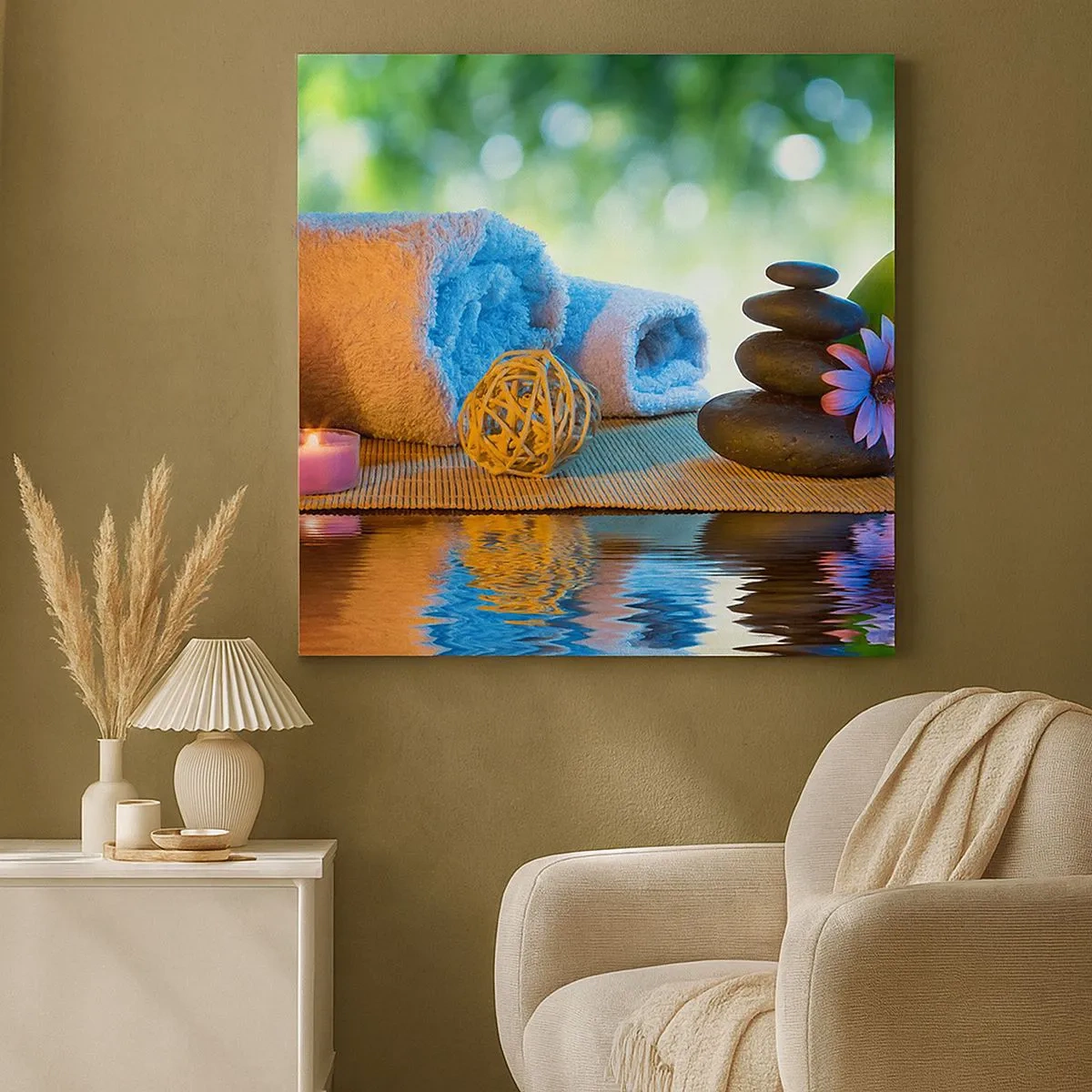 Obraz na plátně - Čas pro tělo - 30x30 cm