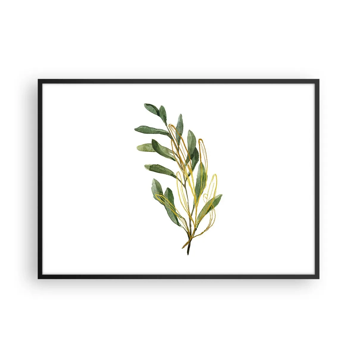 Plakát v černém rámu - Vše, co je dobré - 100x70 cm