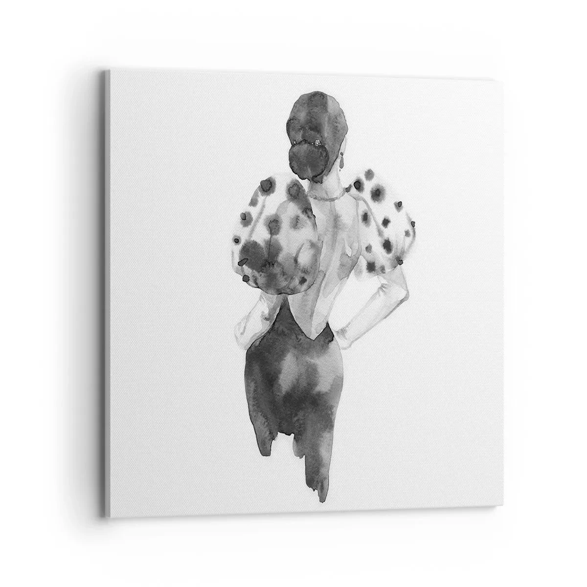 Obraz na plátně - Prošla kolem - 70x70 cm