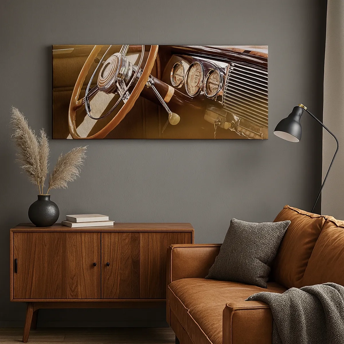 Obraz na plátně - Závan luxusu z minulosti - 30x30 cm