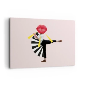 Obraz na plátně - Surrealistický pop-art - 120x80 cm