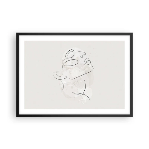 Plakát v černém rámu - Náčrt snu - 70x50 cm
