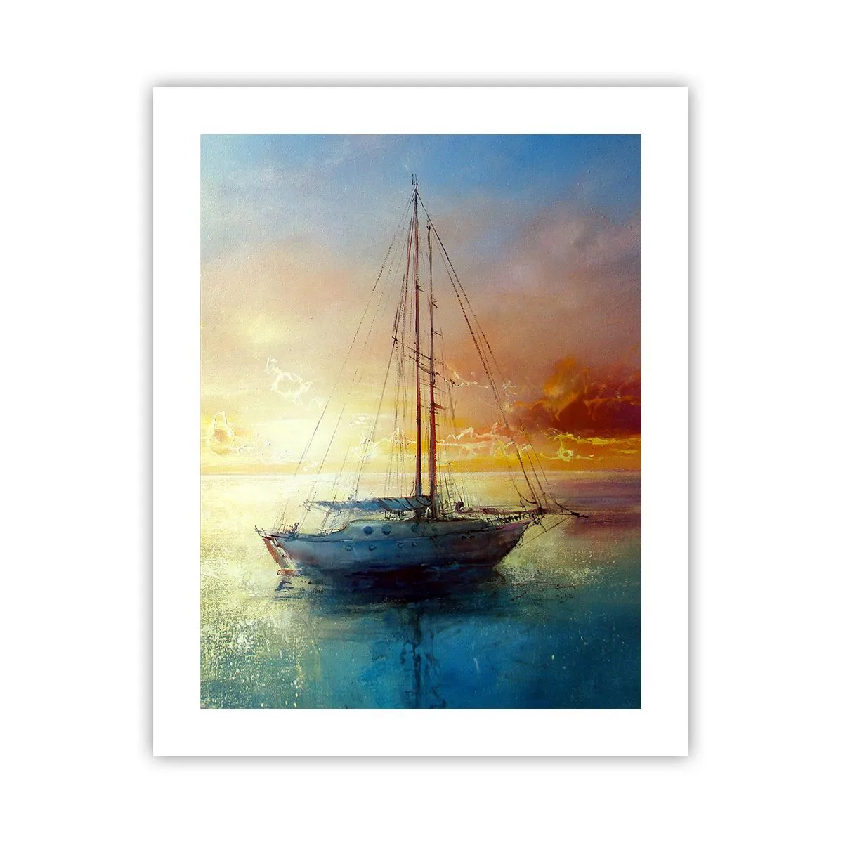 Plakát - Ve zlatém zálivu - 40x50 cm