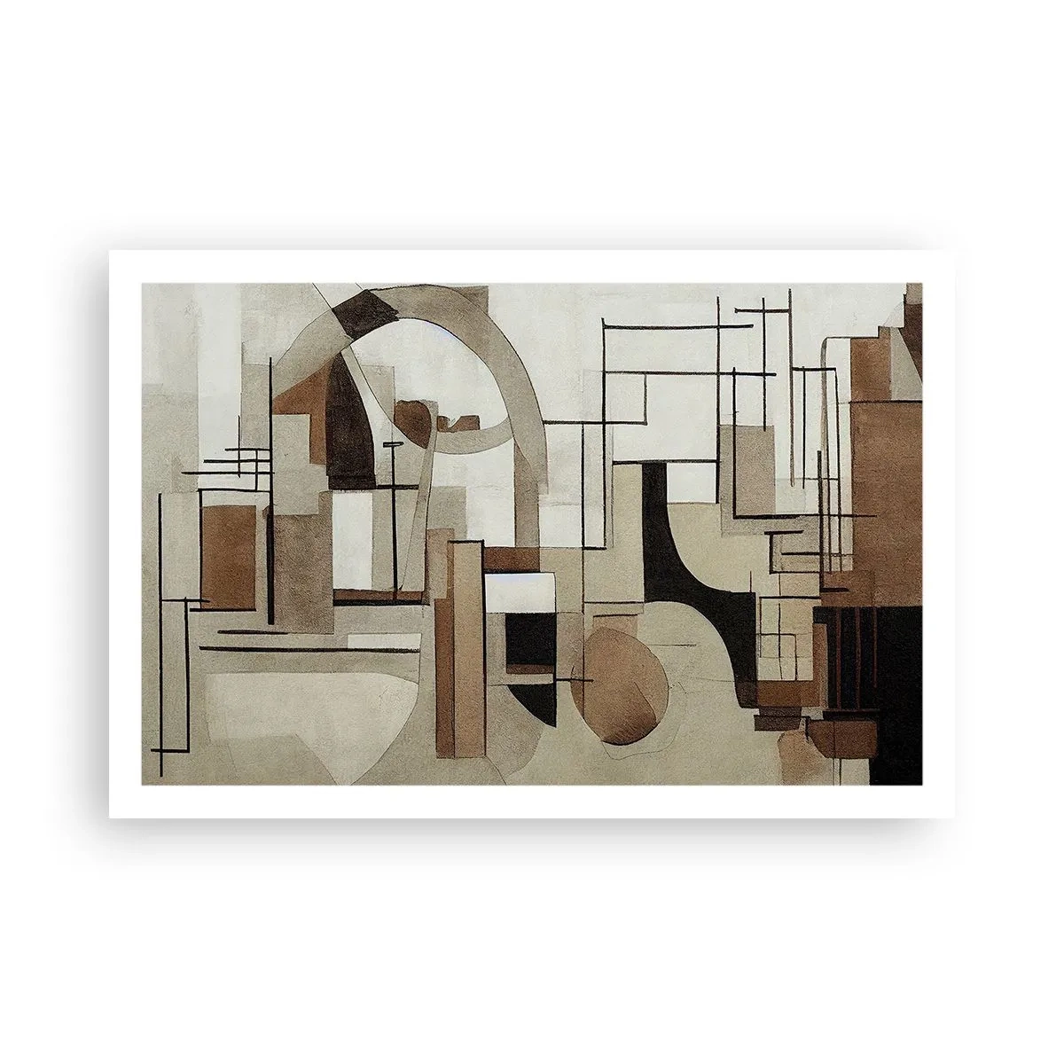 Plakát - Městská krajina 2.0 - 91x61 cm