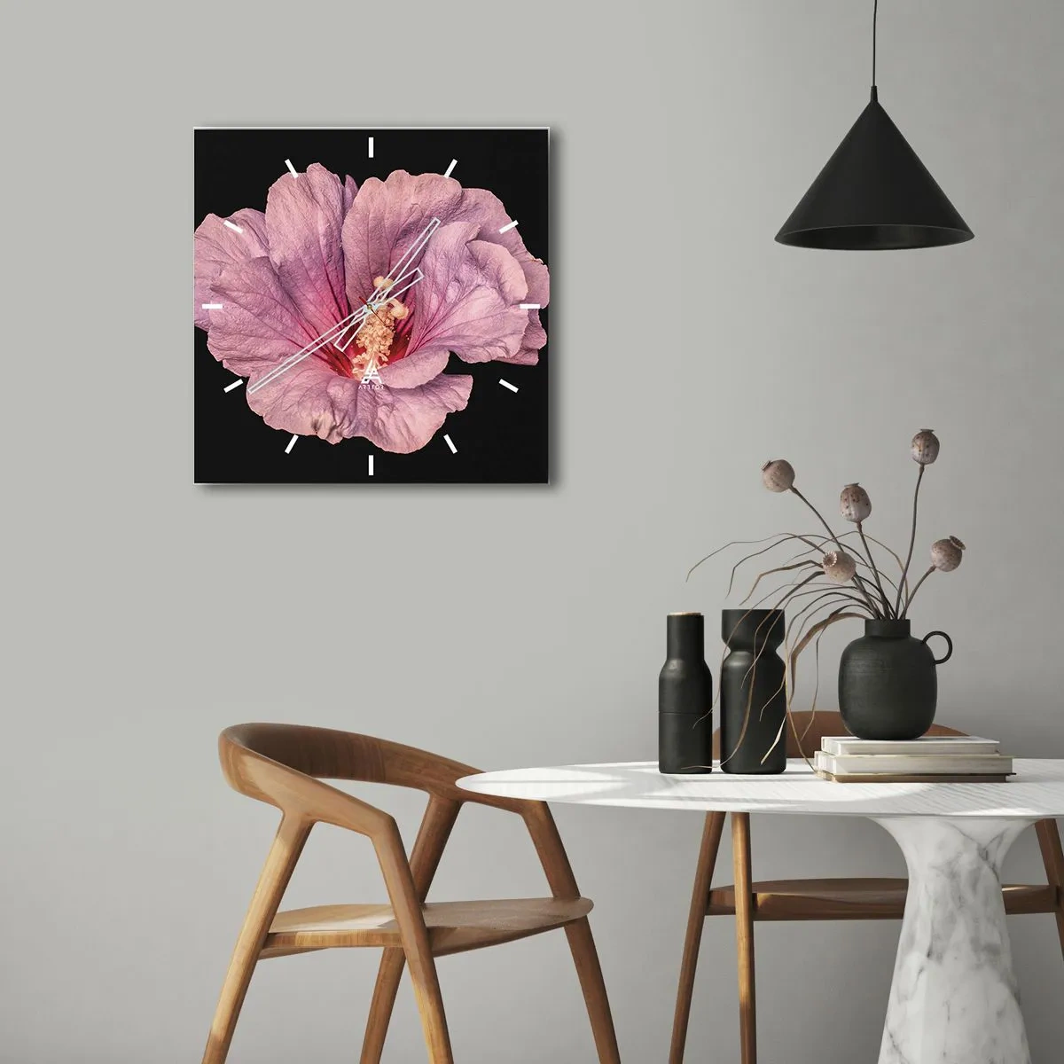 Nástěnné hodiny - Přímo do srdce - 30x30 cm