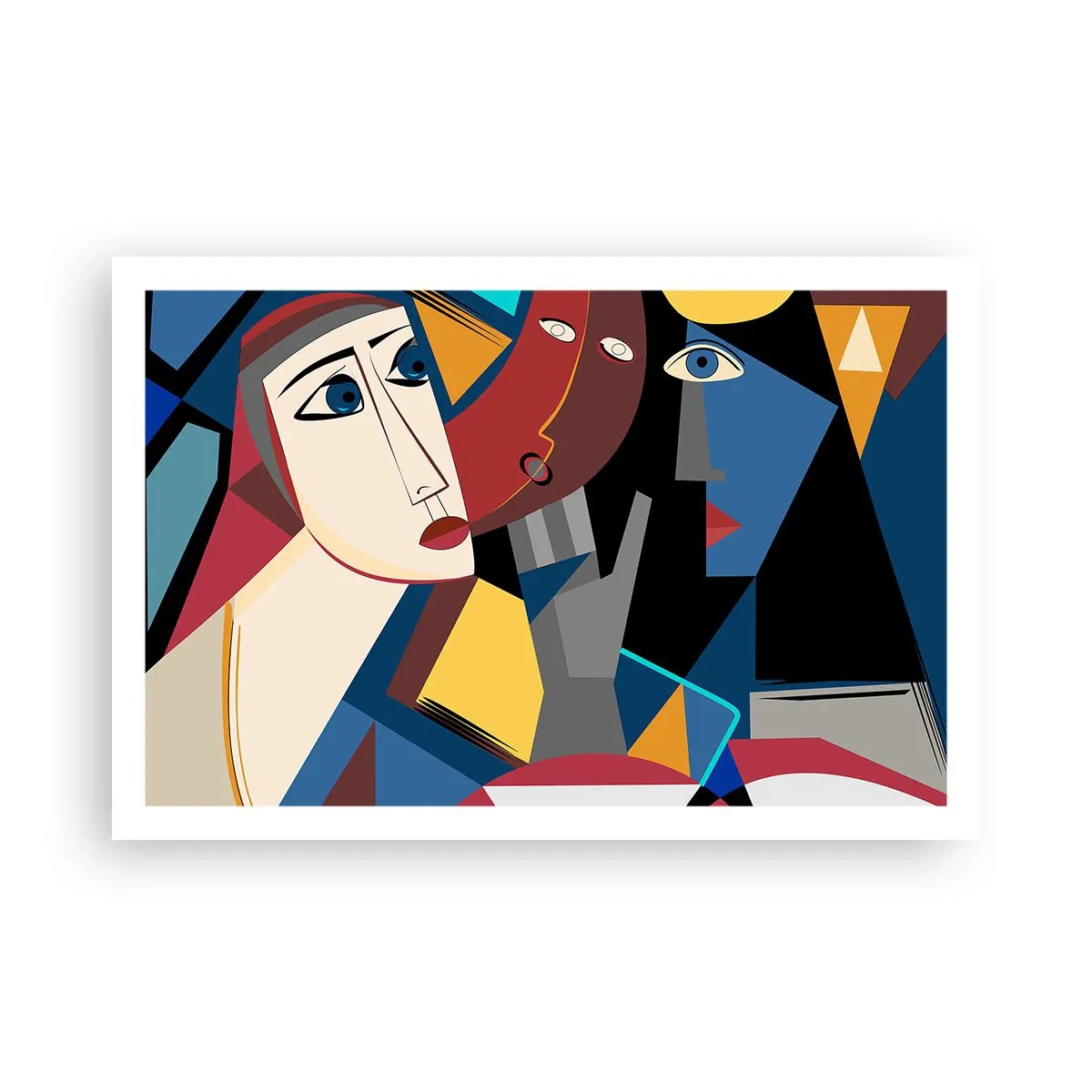 Plakát - Konverzace kubistů - 91x61 cm