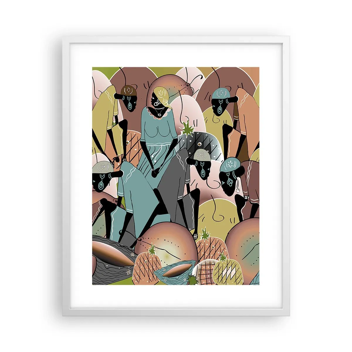 Plakát v bílém rámu - Blíží se velký svátek - 40x50 cm