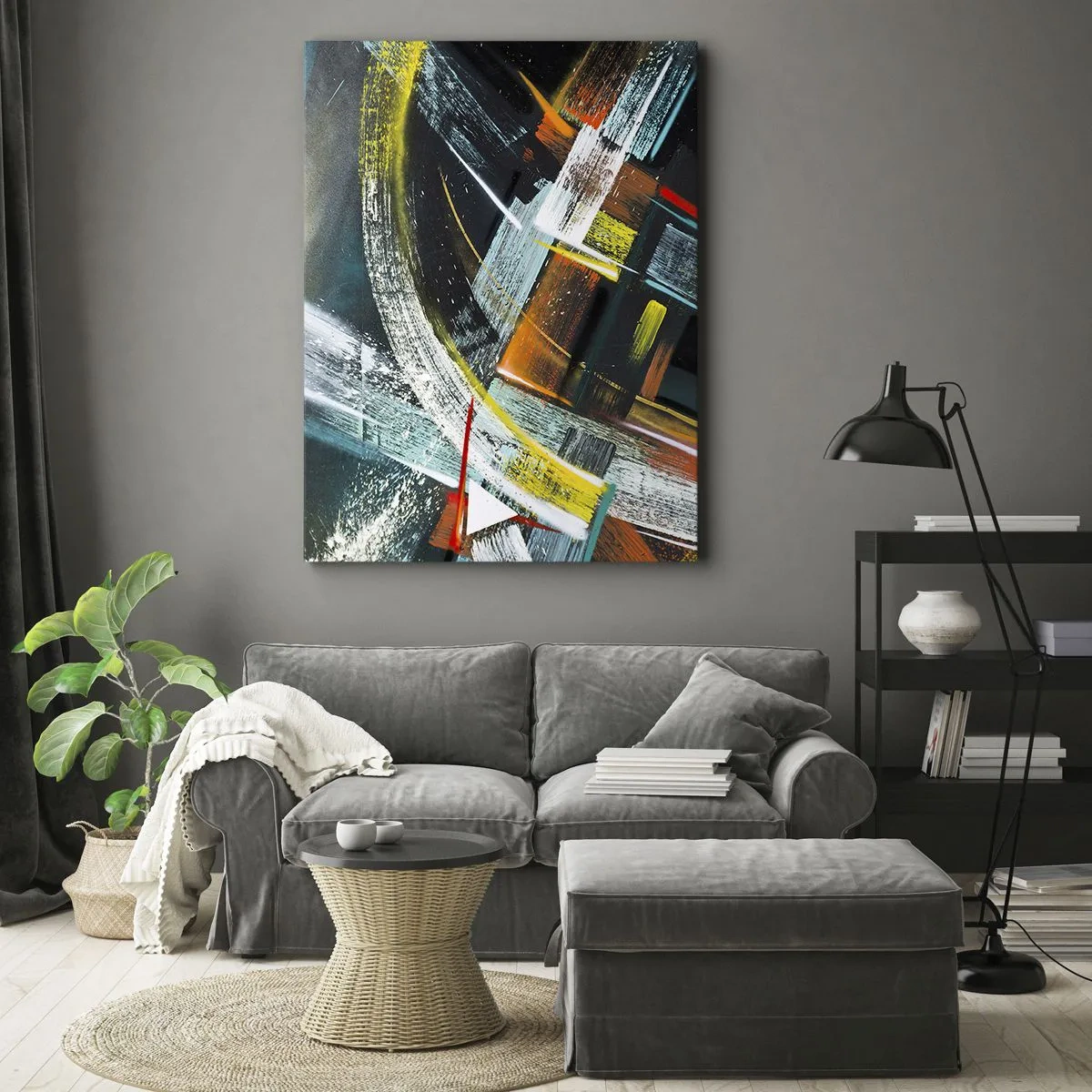 Obraz na plátně - Energie pohybu - 50x70 cm