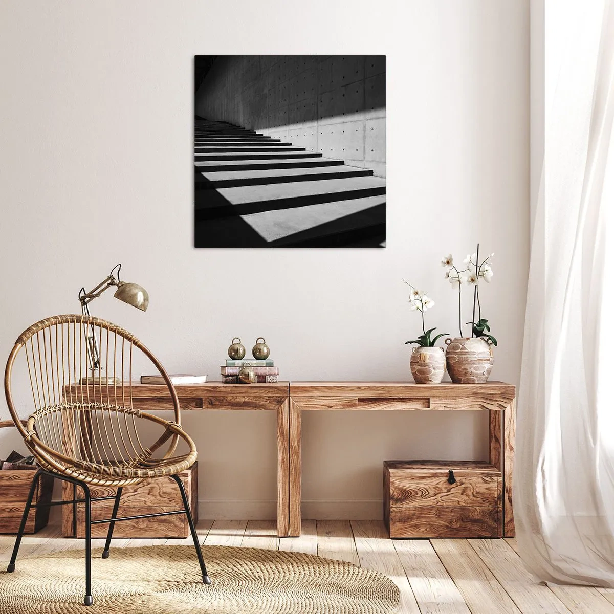Obraz na plátně - Syrová krása modernismu - 50x50 cm