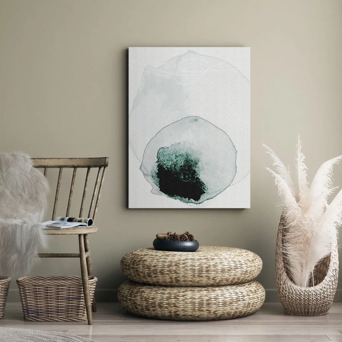 Obraz na plátně - V kapce vody - 50x70 cm