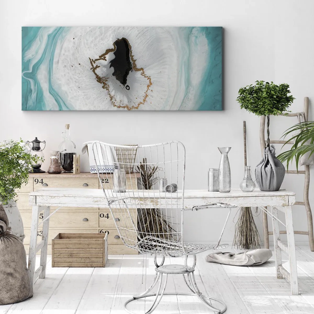 Obraz na plátně - Proniknout dovnitř - 160x50 cm