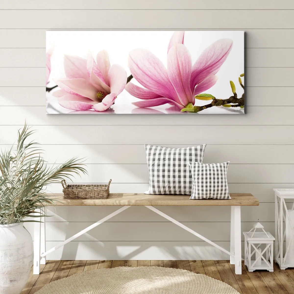 Obraz na plátně - Jemné jako závan jara - 100x40 cm