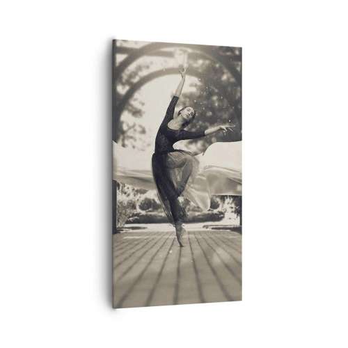 Obraz na plátně - Tanec ducha zahrady - 65x120 cm