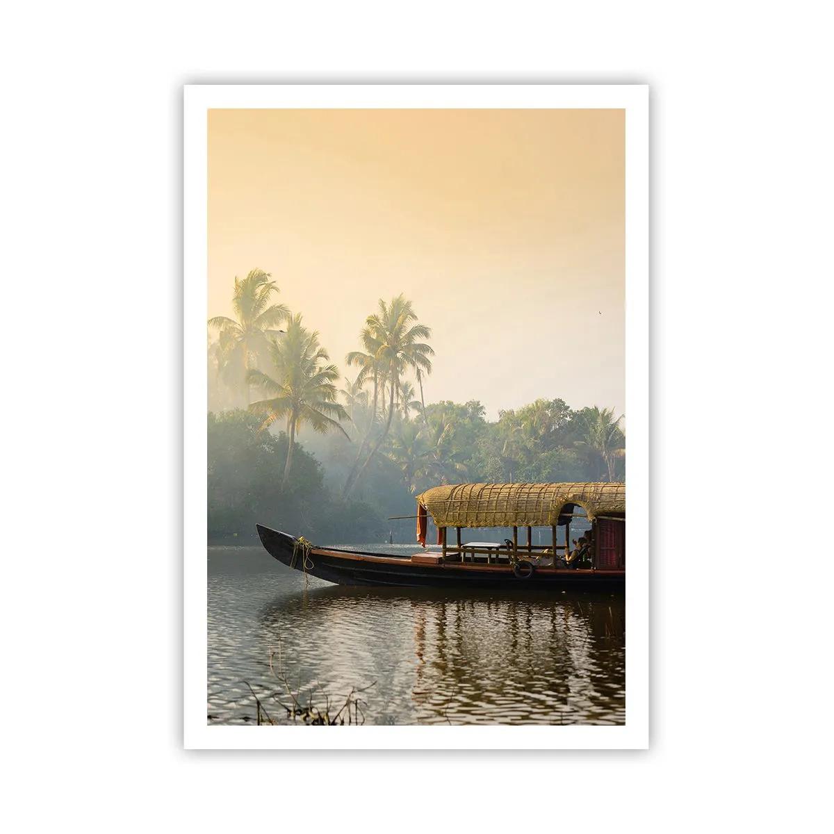 Plakát - Dům na řece - 70x100 cm