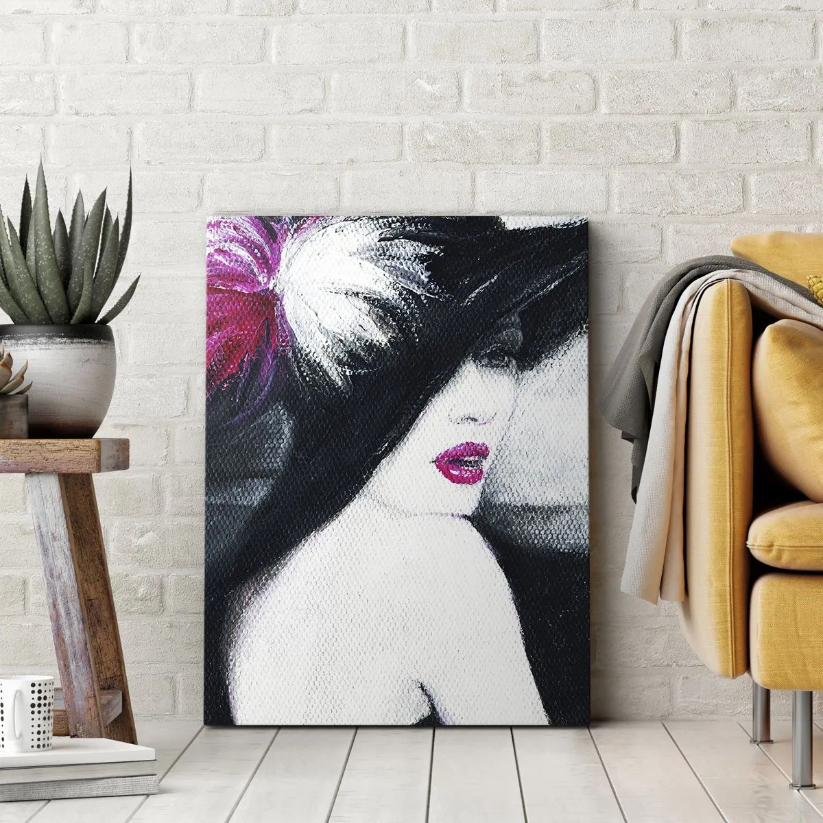 Obraz na plátně - Vždy tajemství - 70x100 cm