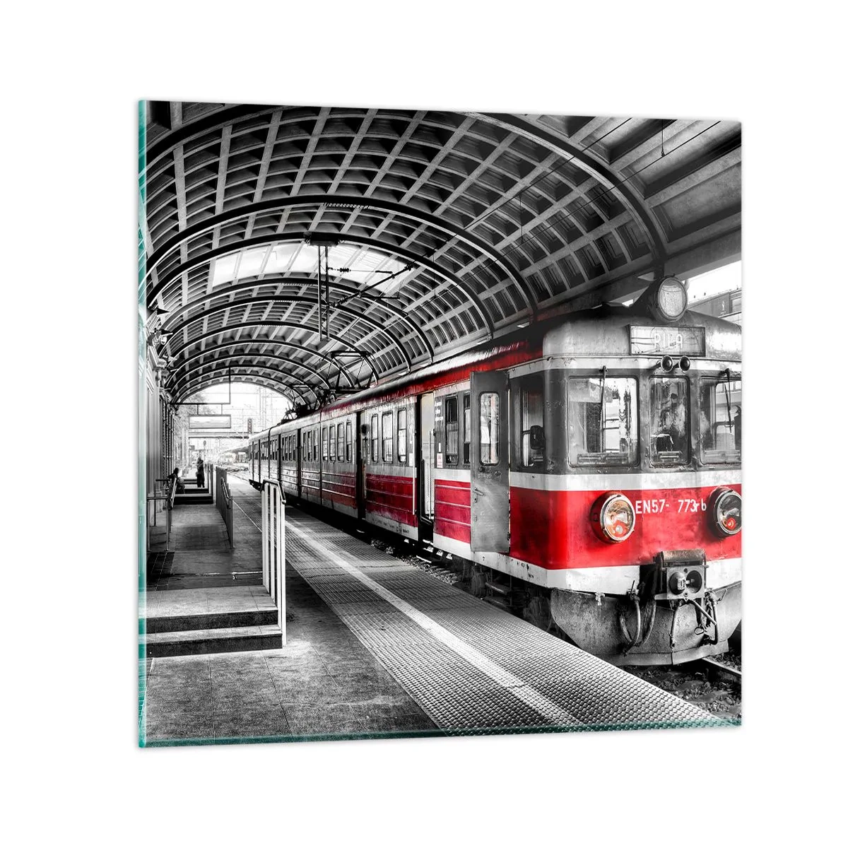 Obraz na skle - Možná je to životní cesta? - 60x60 cm