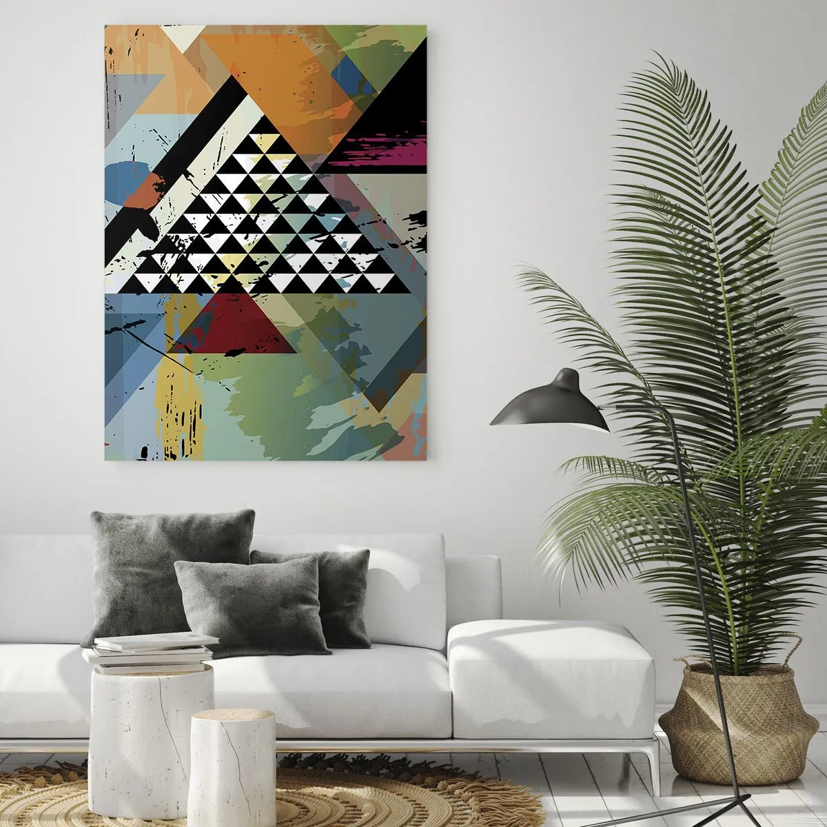 Obraz na skle - Jak je to snadné - 70x100 cm