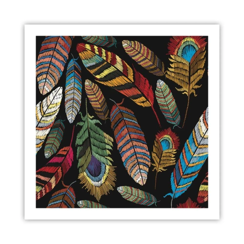 Plakát - Ptačí karneval - 60x60 cm