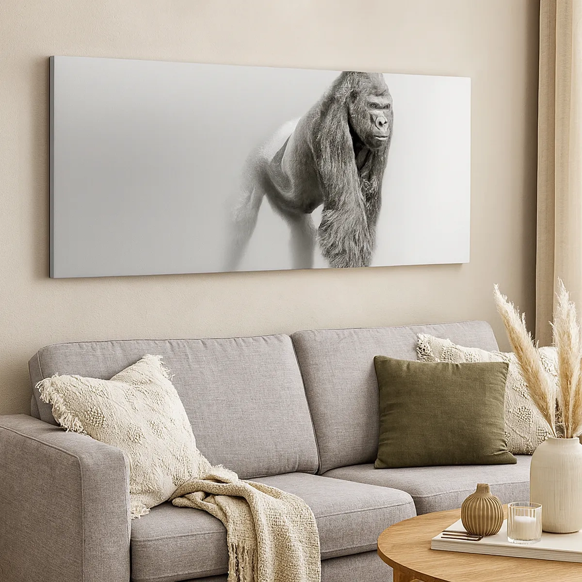 Obraz na plátně - Jistý si svojí silou - 30x30 cm