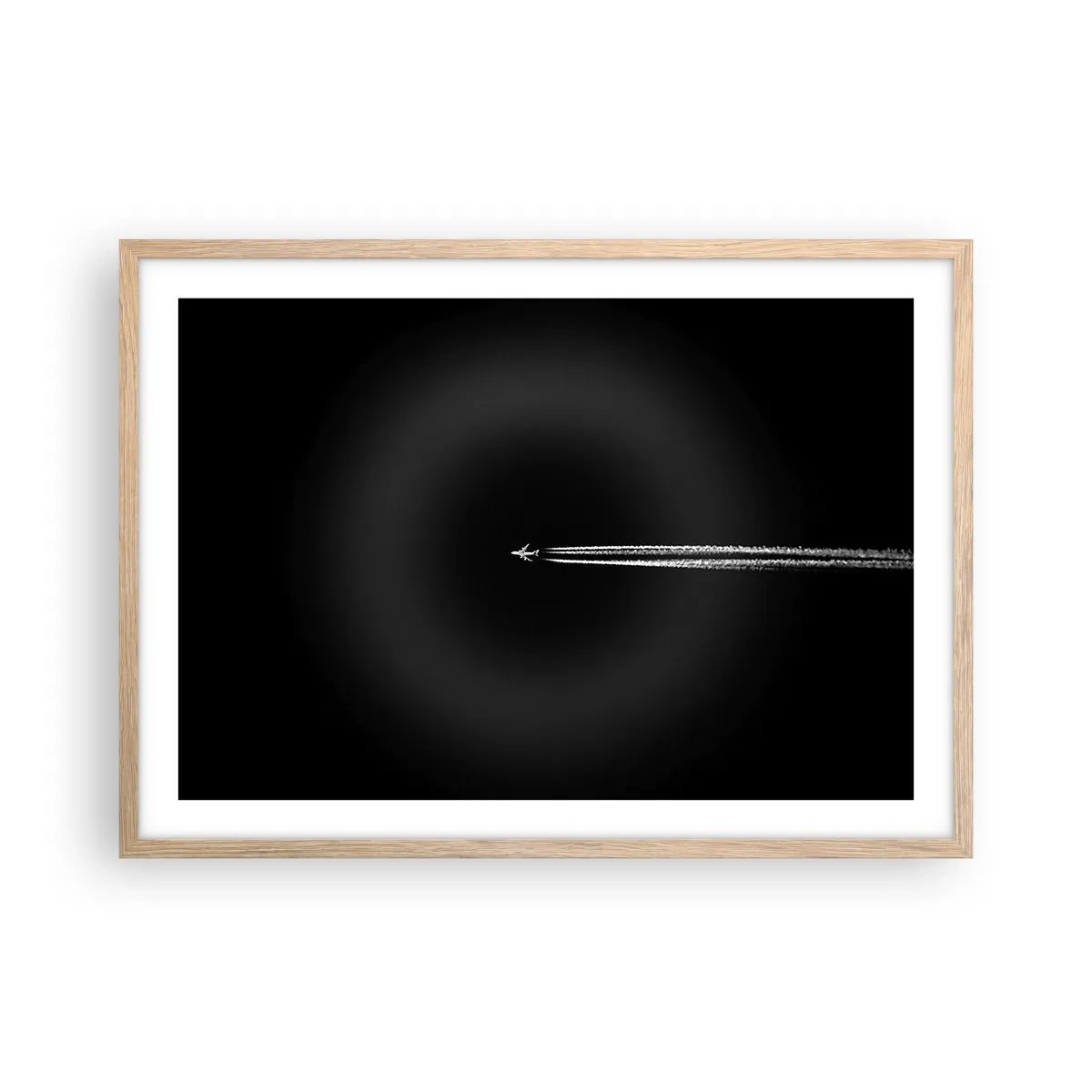 Plakát v rámu světlý dub - Do jiné dimenze - 70x50 cm