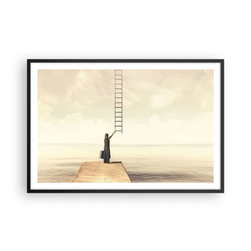 Plakát v černém rámu - Magická cesta - 91x61 cm