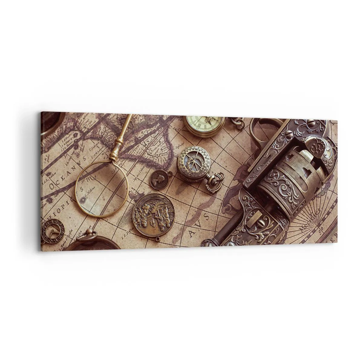 Obraz na plátně - Dobrodružství volá - 120x50 cm