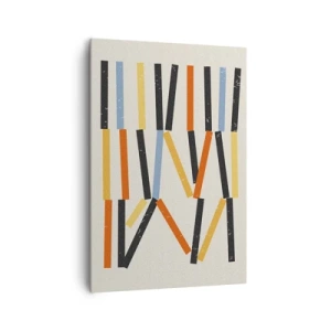 Obraz na plátně - Kompozice na úrovni - 70x100 cm