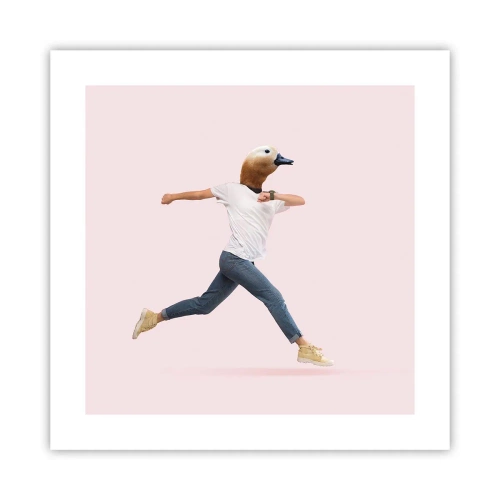 Plakát - Špetka absurdity - 40x40 cm