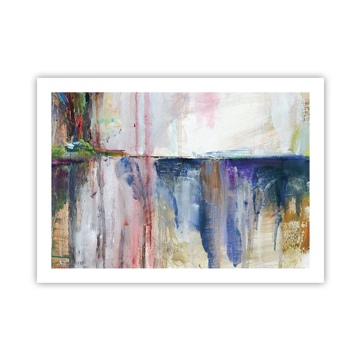 Plakát - Barevné dojmy a asociace - 70x50 cm