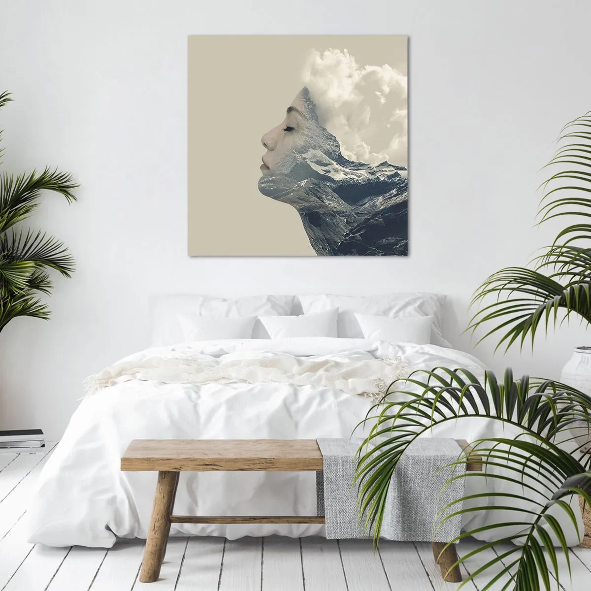 Obraz na plátně - Krása živlů - 70x70 cm