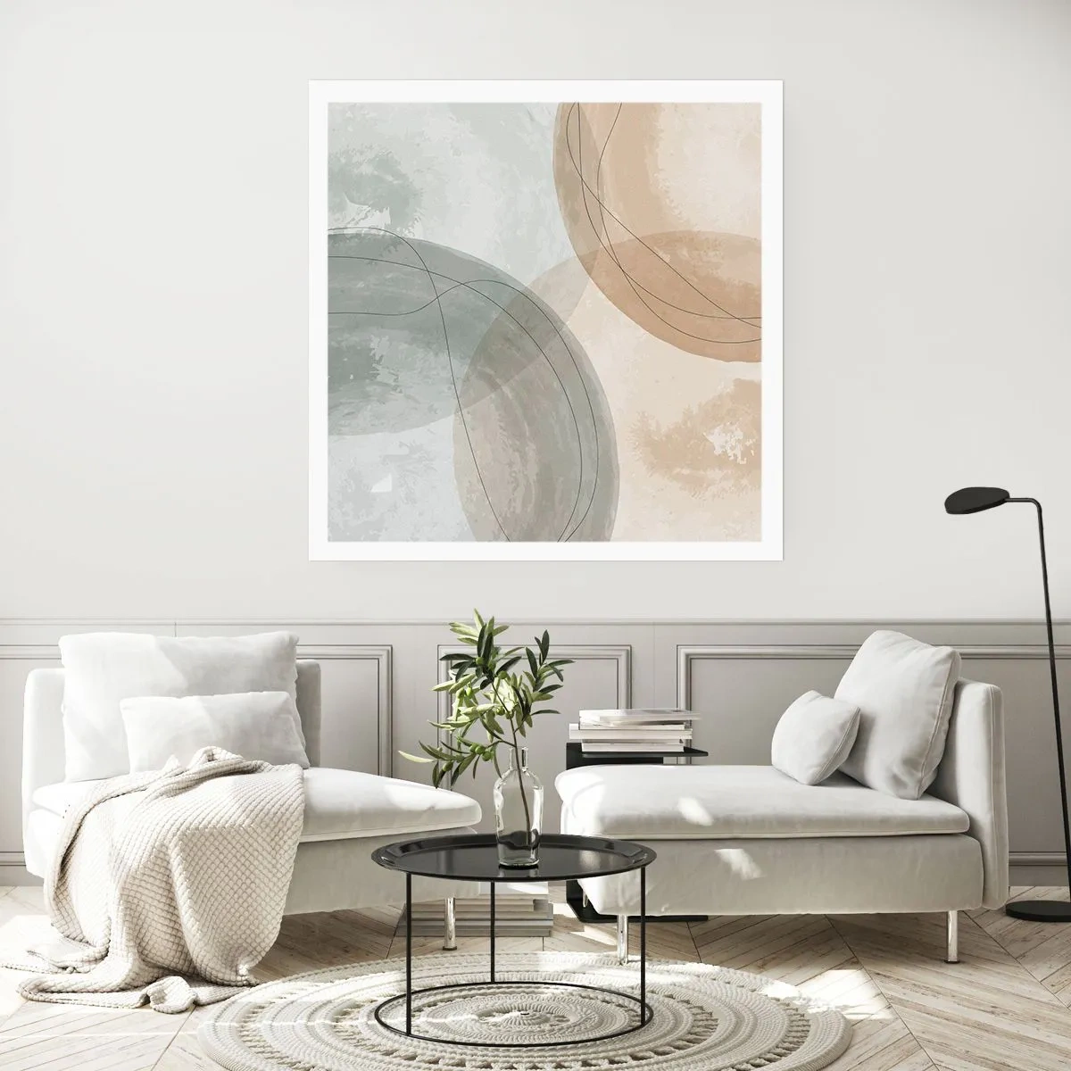 Plakát - Pronikání světů - 40x40 cm