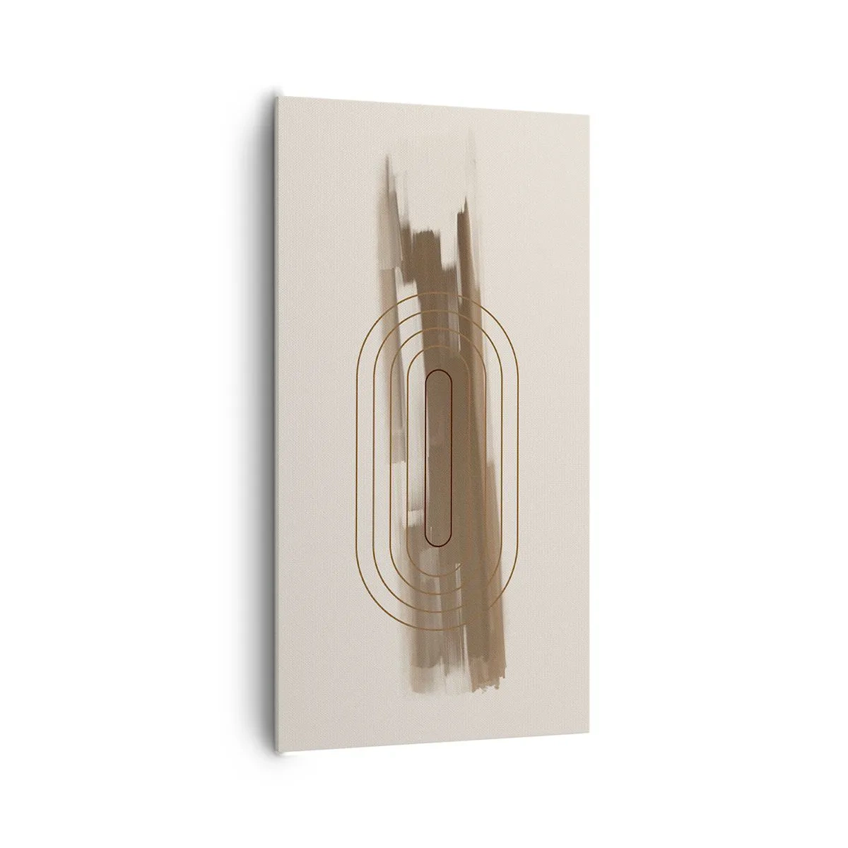 Obraz na plátně - Závan šedi - 65x120 cm