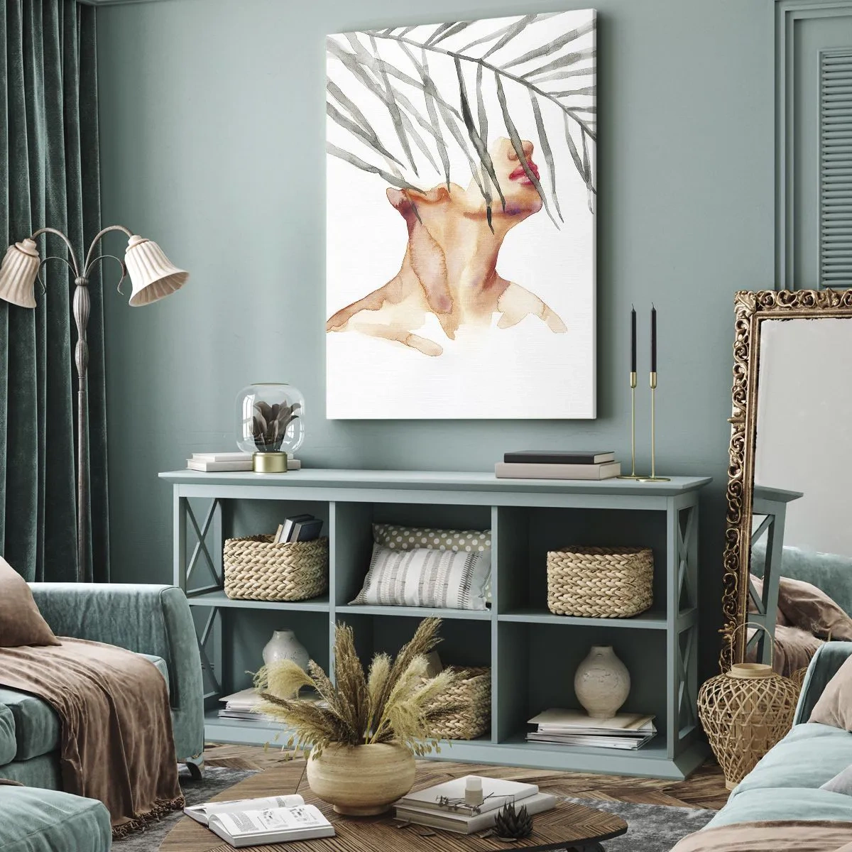 Obraz na plátně - Vnímat tep tropů - 50x70 cm