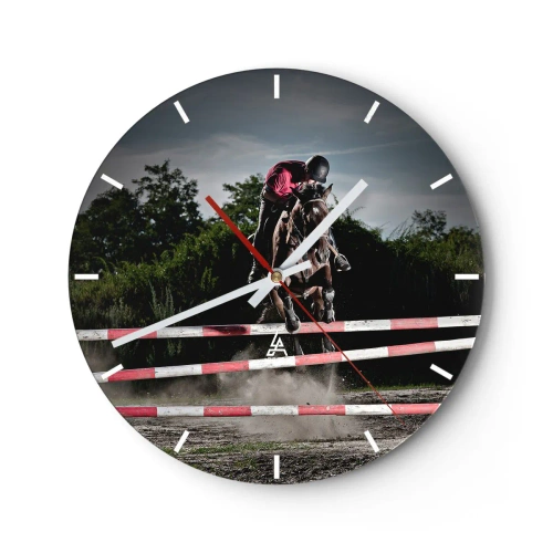 Nástěnné hodiny - Společně pro vítězství - 40x40 cm
