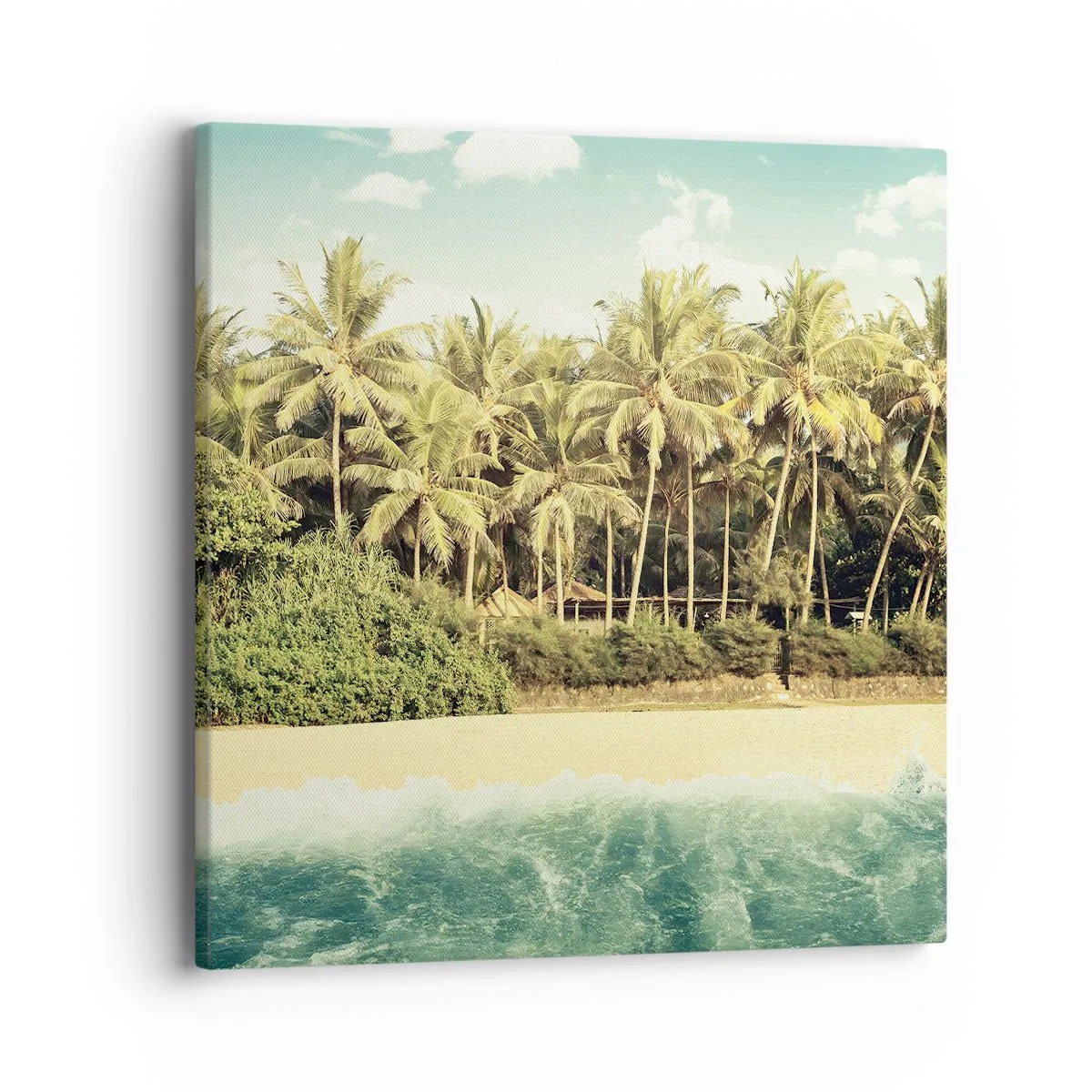 Obraz na plátně - Co třeba tady? - 40x40 cm