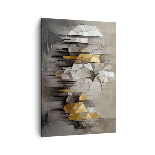Obraz na plátně - Kompozice z ledu a světla - 50x70 cm