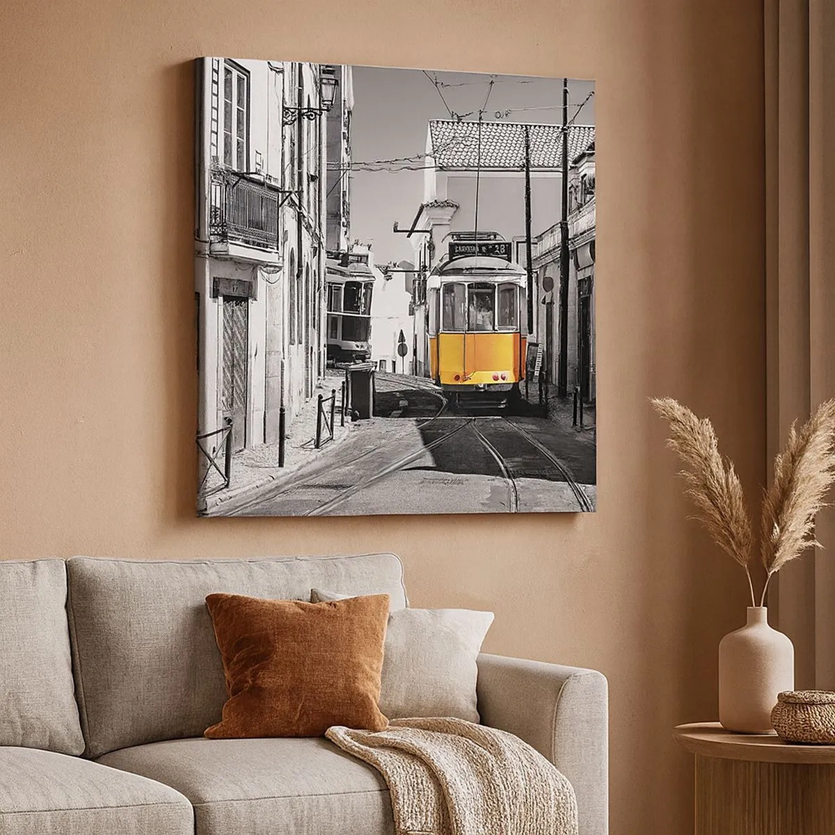 Obraz na plátně - Duch Lisabonu - 30x30 cm