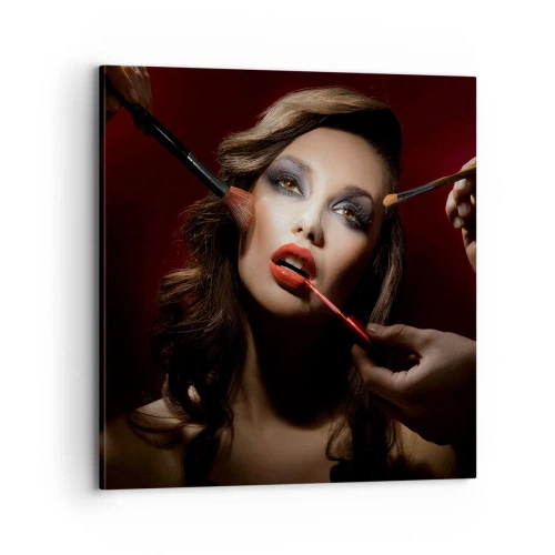 Obraz na plátně - Krásná zasněná - 70x70 cm